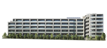 ザ・パークハウス 経堂レジデンス　外観完成予想CG2