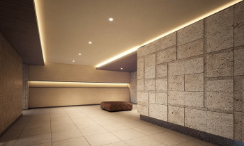 ザ・パークハウス 自由が丘フロント　エントランスホール完成予想図