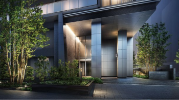 ジオタワー南森町　グランドエントランス完成予想図