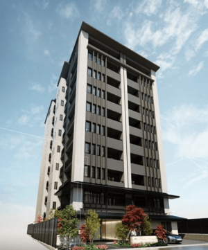 ジオ京都姉小路　外観完成予想図1