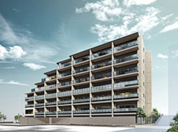 デュオヒルズ福生WEST　外観完成予想図2