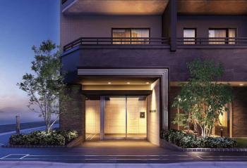 プレシスヴィアラ田端　エントエランスアプローチ完成予想図