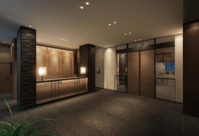 ファイル:Brillia（ブリリア） Tower 西新 エントランス完成予想CG.png