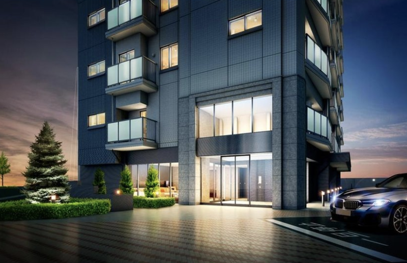 ファイル:クレアホームズ宮の沢ブルーム エントランス完成予想図.png