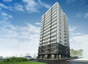 ブランシエラ札幌東区役所前　外観完成予想図