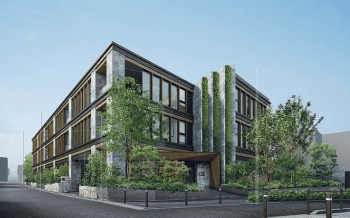 ブランズ自由が丘　外観完成予想図