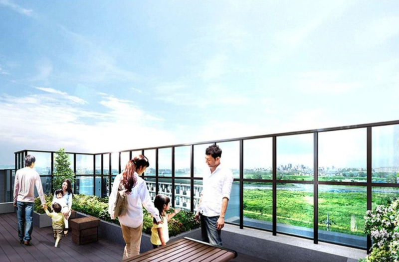 ファイル:プラウド中野島 屋上テラス完成予想CG1.png