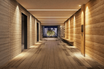 レ・ジェイド金山グランデ　エントエランスホール完成予想図