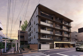 ヴィークコート京都 四条烏丸　外観完成予想図