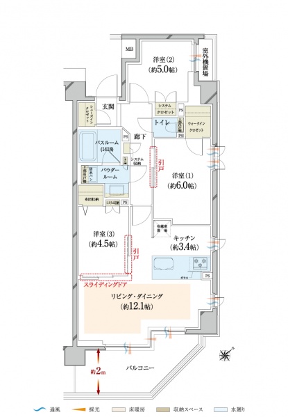 ファイル:ヴェレーナおおたかの森 レジデンスgtype.jpg