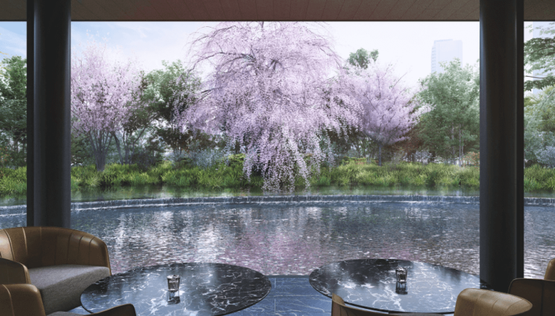 ファイル:グラングリーン大阪 THE NORTH RESIDENCE プライベートガーデン完成予想図.png