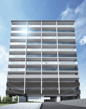 グランフォセット麓山　外観完成予想図2