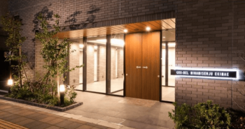 グローベル 南千住駅前　エントランス（2021年3月撮影）