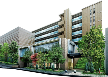 プレミスト鳴子北ブライトテラス　エントランス 外観 完成予想図