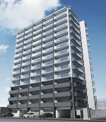 ヴェルディ広古新開　外観完成予想図