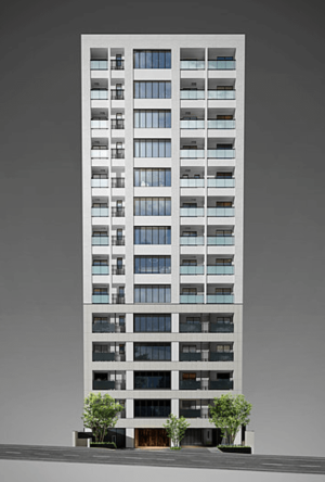 アトラス恵比寿景丘　外観完成予想図2