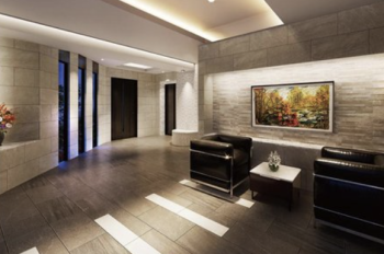 サングレート博多レクシアル　エントエランスホール完成予想図