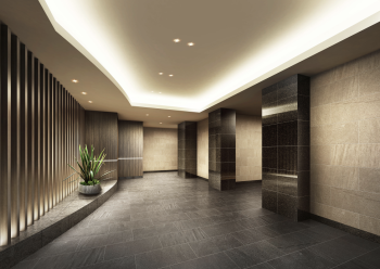 パレステージ江北III東館　エントランスホール完成予想図