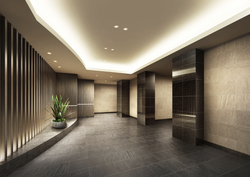 ファイル:パレステージ江北III東館 エントランスホール完成予想図.png