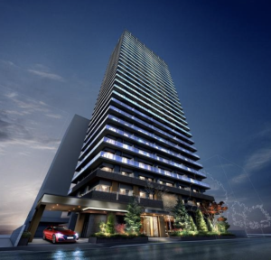 ブランズタワー札幌大通公園　外観完成予想図1