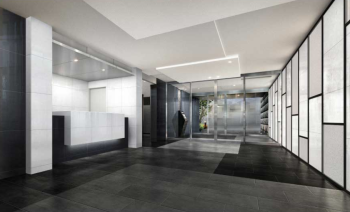 プレサンス ロジェ 皆実町　エントランスホール完成予想CG