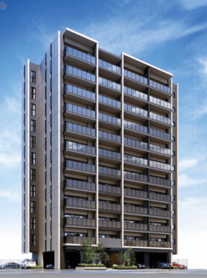 プレディア光町ステーションプレイス　外観完成予想図2