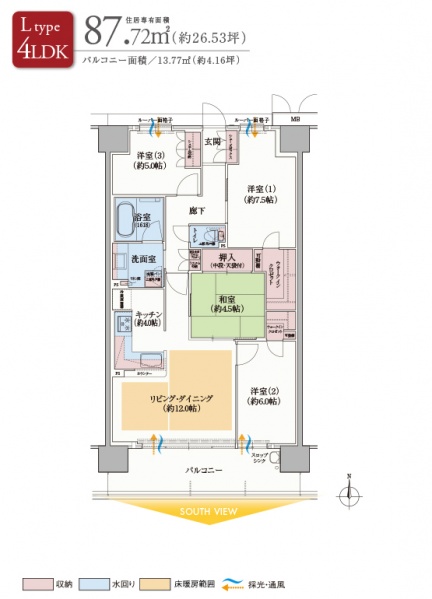 ファイル:メイツブラン長岡京type L.jpg