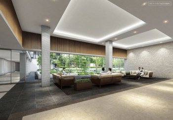 メガシティテラスII街区　グランドエントランスホール完成予想図