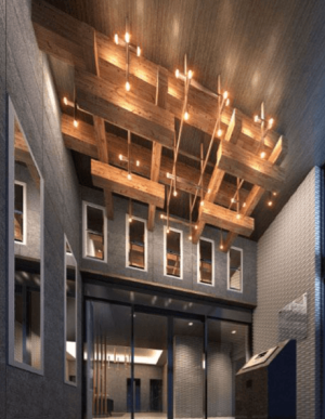 クレアホームズ franc北持田　エントランス完成予想図