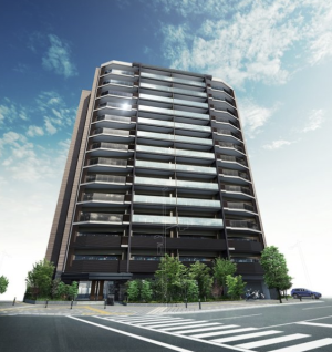 グラディス大分駅前　外観完成予想図