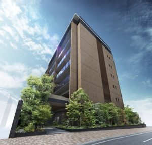 グランフォーレ姪浜駅南レジデンス　外観完成予想図1