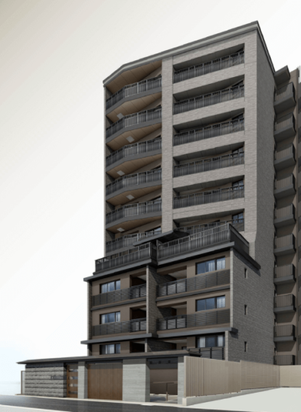 ファイル:ザ・パークハウス 堀川六角 外観完成予想CG.png