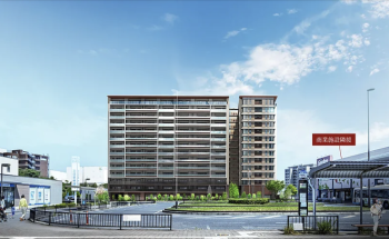 ジオ彩都セントラルコート　外観完成予想CG1