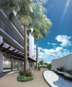 ソルフィエスタ堀切菖蒲園　プライベートガーデン完成予想CG