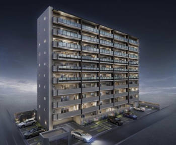 ファミリアーレ名古屋ブライト　外観完成予想図