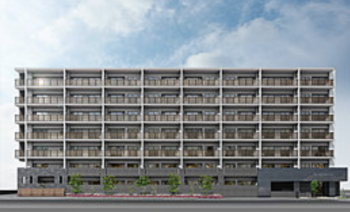 アルファステイツ姫路城西　外観完成予想図1