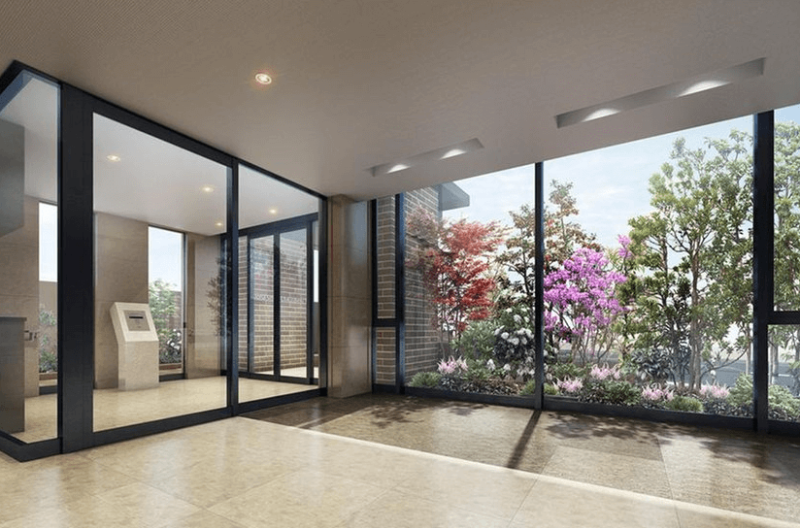 ファイル:アルファスマート筑紫駅 エントエランス完成予想図.png