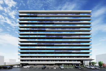 サーパス松江駅グランフォート　外観完成予想図