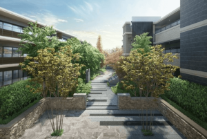 ザ・パークハウス 石神井公園テラス　FLOW GARDEN完成予想図1