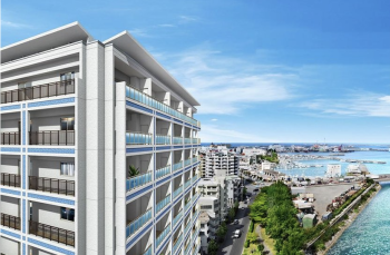 ブランシエラ那覇曙プレミスト　外観完成予想図