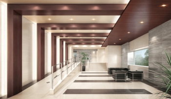 アルバガーデン朝倉街道　エントエランスホール完成予想図