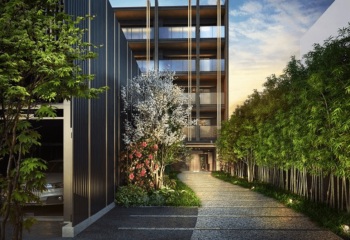 クリオ川越大手町　エントエランスアプローチ完成予想図