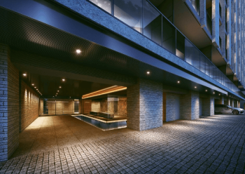 クリオ レジダンス八王子セントラルマークス　エントエランスアプローチ完成予想図2