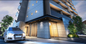 サーパス太田中央公園ウエスト　エントランスアプローチ完成予想図