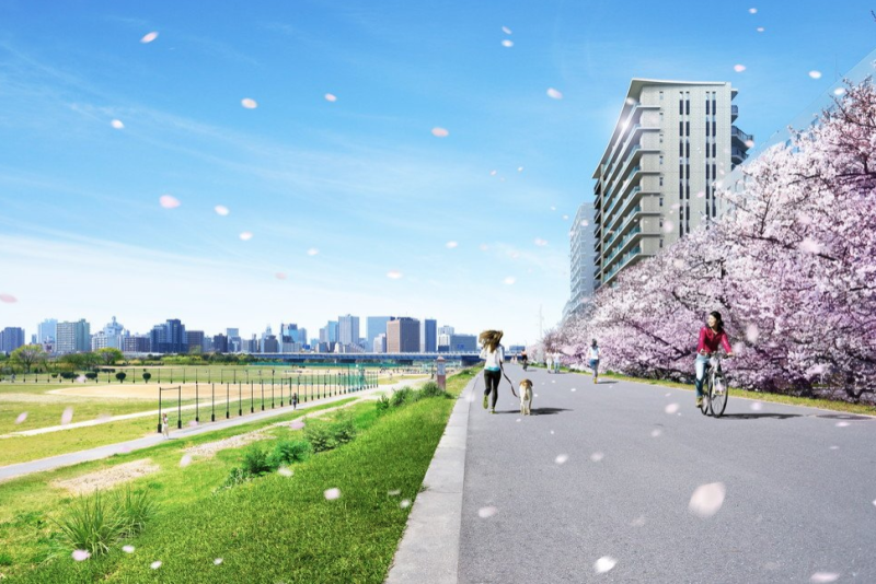 ファイル:ブランシエラ大田多摩川 外観完成予想CG1.png