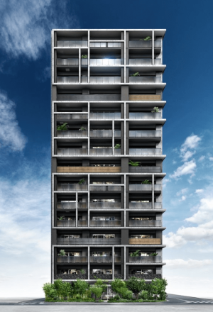 レ・ジェイド名古屋駅直通3分プロジェクト（仮称）　外観完成予想図2