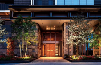 レ・ジェイド大和高田駅前　エントランスアプローチ完成予想図