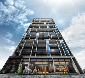 レーベン菜園 THE SERENIA　外観完成予想図1