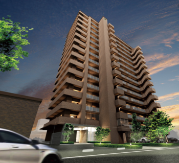 ロイヤルガーデン太田駅西　外観完成予想CG