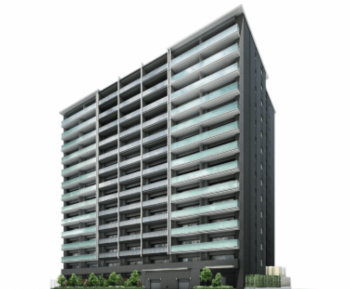 ウエリス姫路　外観完成予想図